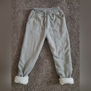 Sherpa Lined Joggers